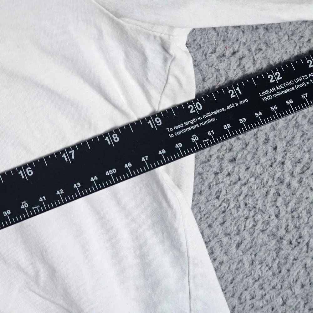 Polo Ralph Lauren Shirt Mens L White Switzerland Downhill Racing SKI 67 Graphic